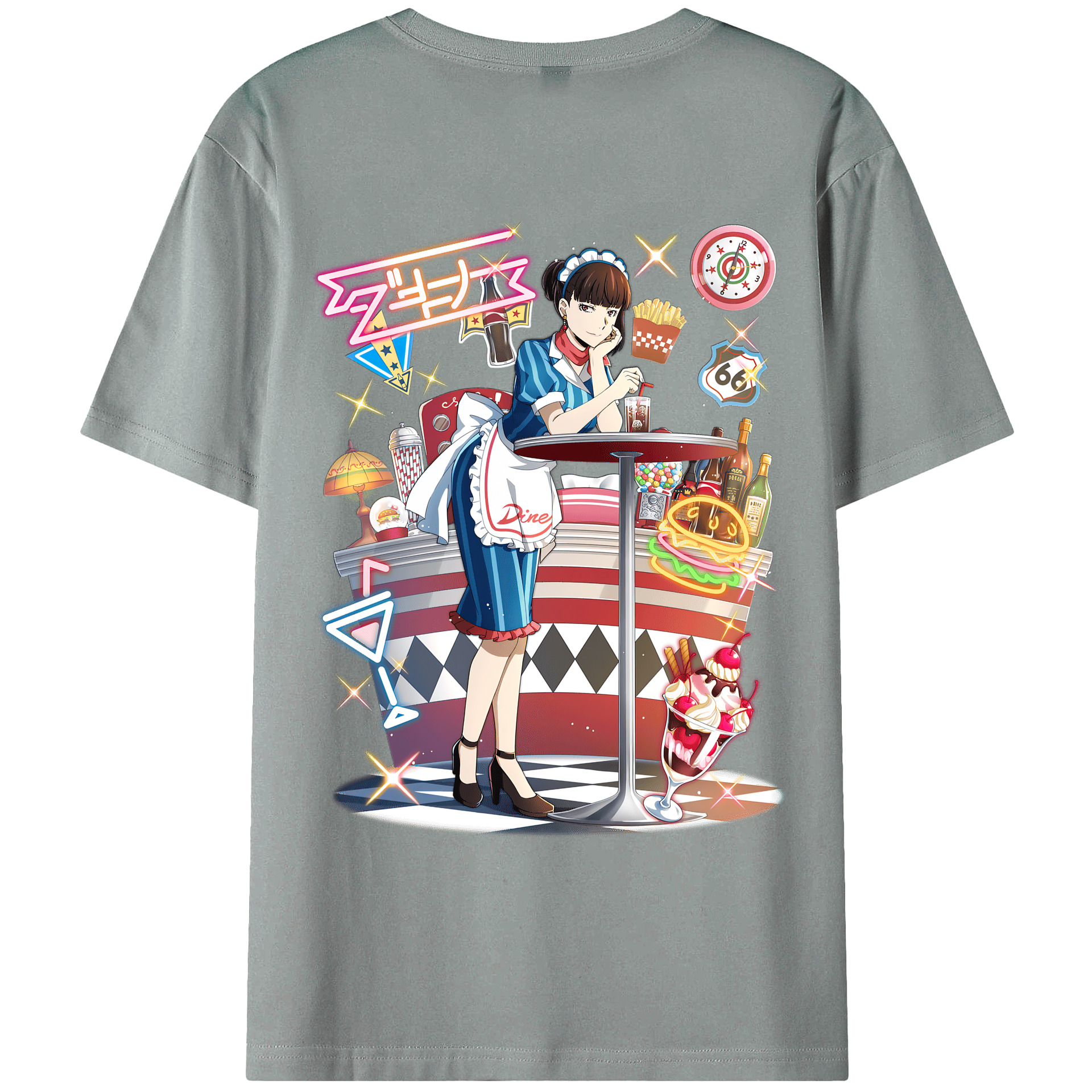（画像用） 文豪ストレイドッグス Bungo Stray Dogs 綿100％ メンズ半袖Tシャツ（バックプリント） 通気性